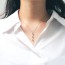 다이아 5부 드롭 펜던트